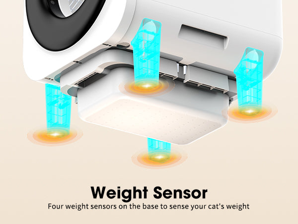 Automatic Litter Box,Safety Sensor,App Control,65L Large Capacity