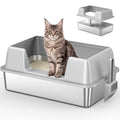 Stainless Steel Litter Box F2