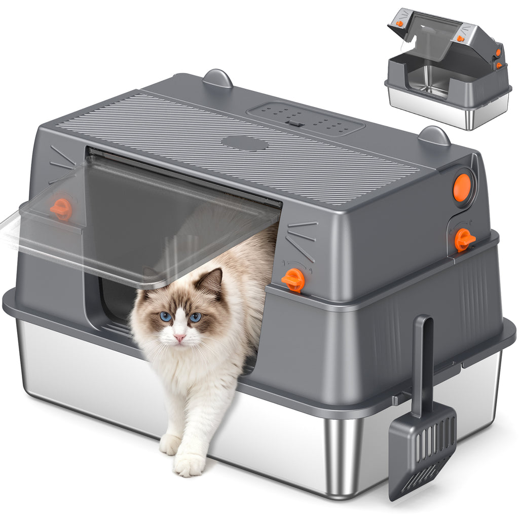 Stainless Steel Litter Box  H5