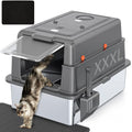 High Side Stainless Steel Cat Litter Box Q5