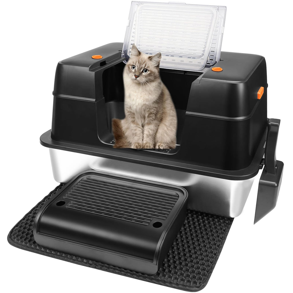 Closed Top Cat Litter Box Q